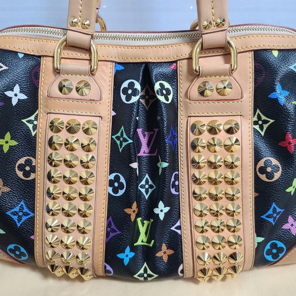❌SOLD❌Louis Vuitton Multicolore Courtney Bag Black - Picture 3 of 16